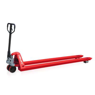 High quality long fork hydraulic pump hand pallet lift truck