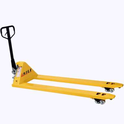 LAILI 2ton Hand Pallet Truck Long Forks China